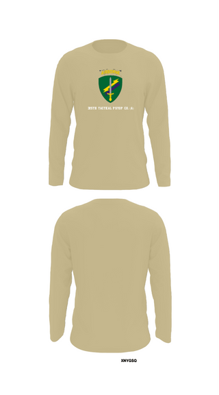 Long Sleeve Performance Shirt, 325th Tactical PSYOP Co. (A), Army, Teamtime, Team time, sublimation, custom sports apparel, team uniforms, spirit wear, spiritwear, sports uniforms, custom shirts, team store, custom team store, fundraiser sports, apparel fundraiser