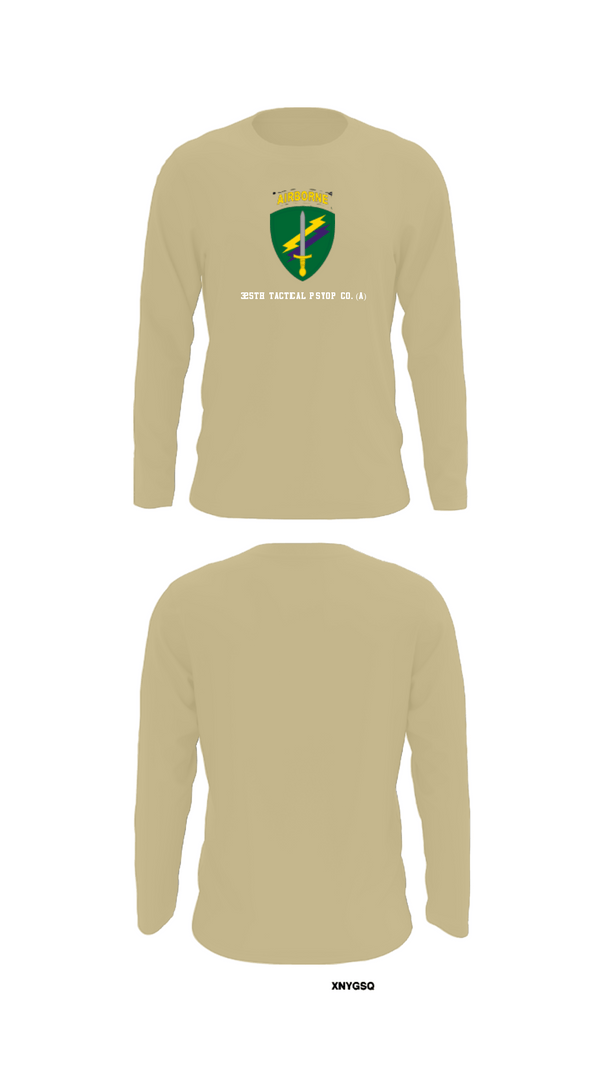 Long Sleeve Performance Shirt, 325th Tactical PSYOP Co. (A), Army, Teamtime, Team time, sublimation, custom sports apparel, team uniforms, spirit wear, spiritwear, sports uniforms, custom shirts, team store, custom team store, fundraiser sports, apparel fundraiser