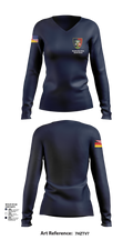 U.S. Army Health Clinic - Baumholder 42265508 Women's Long Sleeve V-neck Shirt - 151