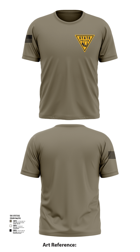 Short Sleeve Performance Shirt, New Jersey state police, , Teamtime, Team time, sublimation, custom sports apparel, team uniforms, spirit wear, spiritwear, sports uniforms, custom shirts, team store, custom team store, fundraiser sports, apparel fundraiser