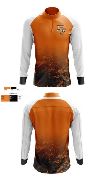South View High School Volleyball 84811221 Quarter Zip Jacket - 1