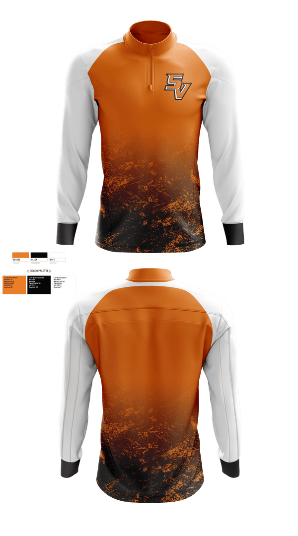 Quarter Zip Jacket, South View High School Volleyball, Men's Volleyball, Teamtime, Team time, sublimation, custom sports apparel, team uniforms, spirit wear, spiritwear, sports uniforms, custom shirts, team store, custom team store, fundraiser sports, apparel fundraiser