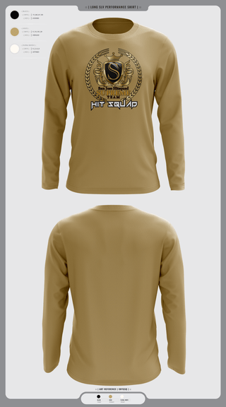 Long Sleeve Performance Shirt, San Jose Hitsquad, , Teamtime, Team time, sublimation, custom sports apparel, team uniforms, spirit wear, spiritwear, sports uniforms, custom shirts, team store, custom team store, fundraiser sports, apparel fundraiser
