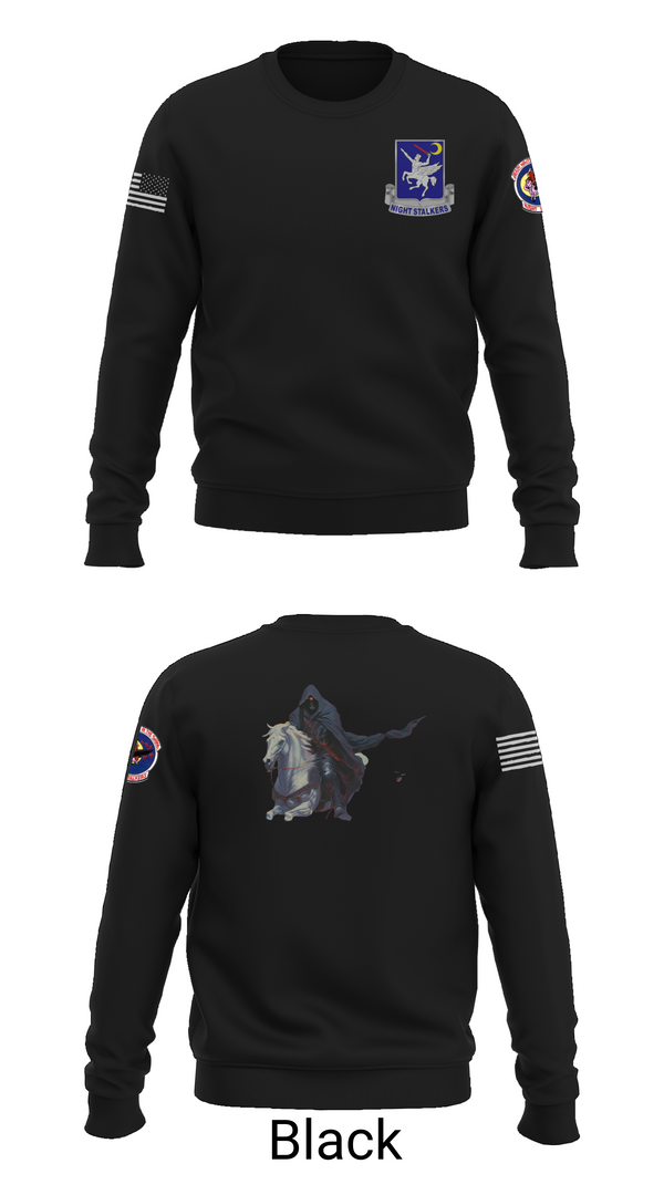 Crew Neck Sweatshirt, 160th SOAR (A), , Teamtime, Team time, sublimation, custom sports apparel, team uniforms, spirit wear, spiritwear, sports uniforms, custom shirts, team store, custom team store, fundraiser sports, apparel fundraiser