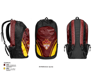 Gear Bag, Marion High School Soccer, Men's Soccer, Teamtime, Team time, sublimation, custom sports apparel, team uniforms, spirit wear, spiritwear, sports uniforms, custom shirts, team store, custom team store, fundraiser sports, apparel fundraiser