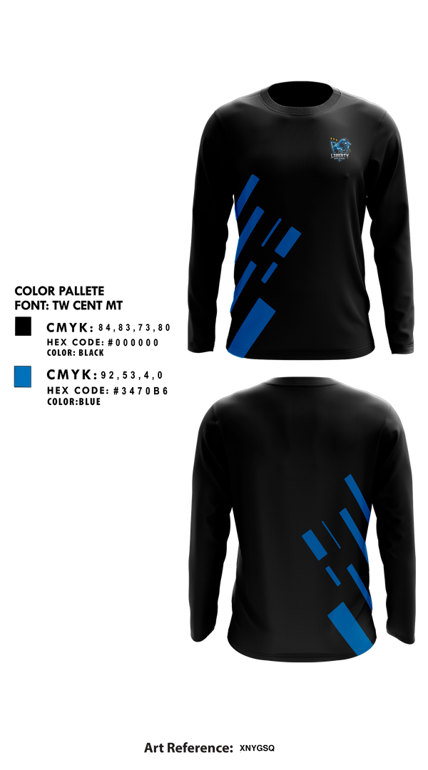 Long Sleeve Performance Shirt, Liberty high school football, , Teamtime, Team time, sublimation, custom sports apparel, team uniforms, spirit wear, spiritwear, sports uniforms, custom shirts, team store, custom team store, fundraiser sports, apparel fundraiser