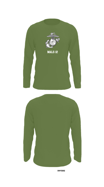 Mals 12 70520934 Long Sleeve Performance Shirt 52