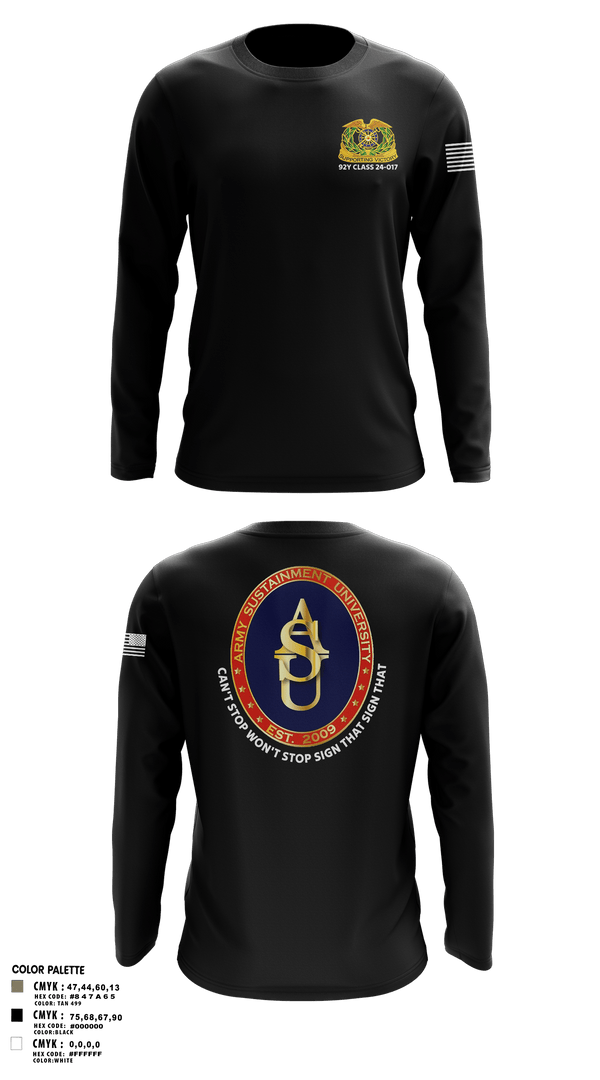 Long Sleeve Performance Shirt, ALC, Army, Teamtime, Team time, sublimation, custom sports apparel, team uniforms, spirit wear, spiritwear, sports uniforms, custom shirts, team store, custom team store, fundraiser sports, apparel fundraiser