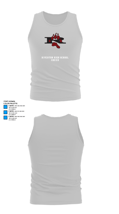 Riverton High School Cheer 45549152 Tank Top - 13