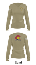 The 2403 2956612 Women's Long Sleeve V-neck Shirt - 92