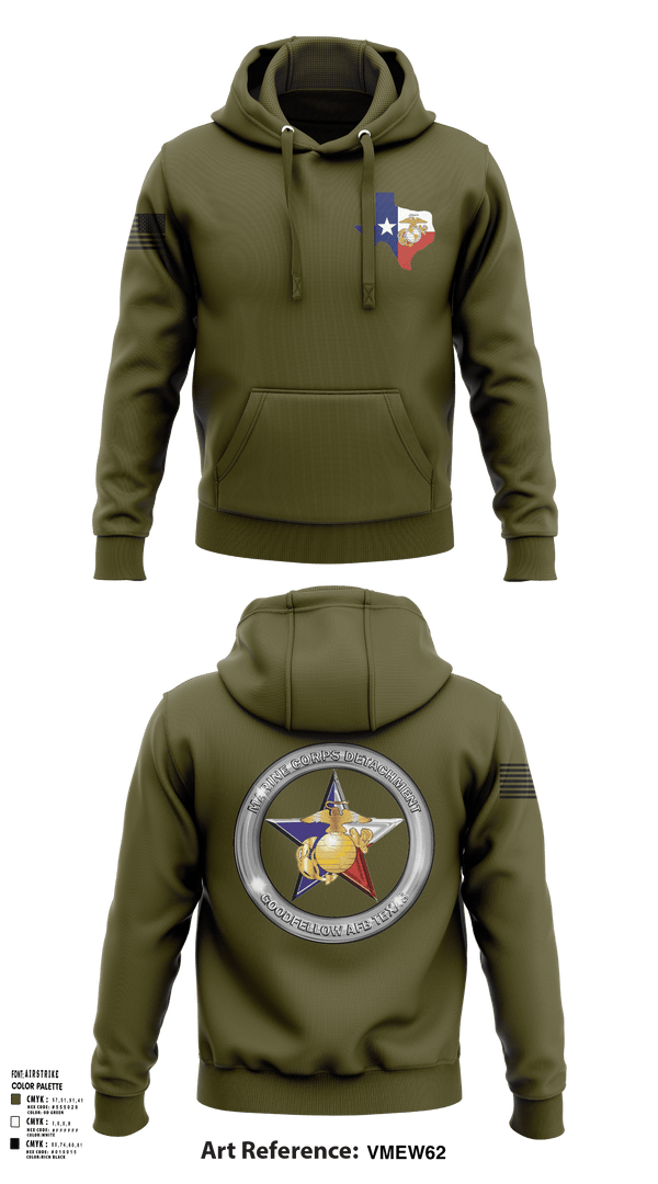 Hoodie, Goodfellow AFB MCD, Marines, Teamtime, Team time, sublimation, custom sports apparel, team uniforms, spirit wear, spiritwear, sports uniforms, custom shirts, team store, custom team store, fundraiser sports, apparel fundraiser