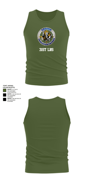Tank Top, 31st LRS, Air Force, Teamtime, Team time, sublimation, custom sports apparel, team uniforms, spirit wear, spiritwear, sports uniforms, custom shirts, team store, custom team store, fundraiser sports, apparel fundraiser
