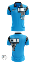 Lincoln Basketball Elite 18971847 Short Sleeve Performance Polo - 1