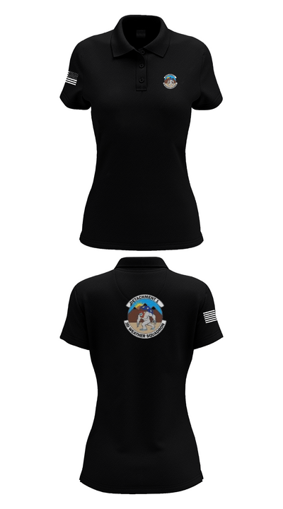 Detachment 1, 3rd Combat Weather Sqd 68533105 Women's Short Sleeve Performance Polo  - 35
