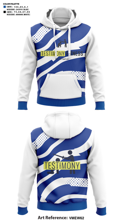 Testimony Fitness 71504871 Hoodie - 41
