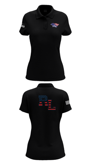 Womens Short Sleeve Performance Polo, Red Land High School Cheer, Cheer, Teamtime, Team time, sublimation, custom sports apparel, team uniforms, spirit wear, spiritwear, sports uniforms, custom shirts, team store, custom team store, fundraiser sports, apparel fundraiser