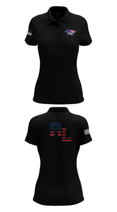 Red Land High School Cheer 22621140 Women's Short Sleeve Performance Polo  - 36