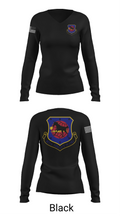 167th air wing 60974833 Women's Long Sleeve V-neck Shirt - 37