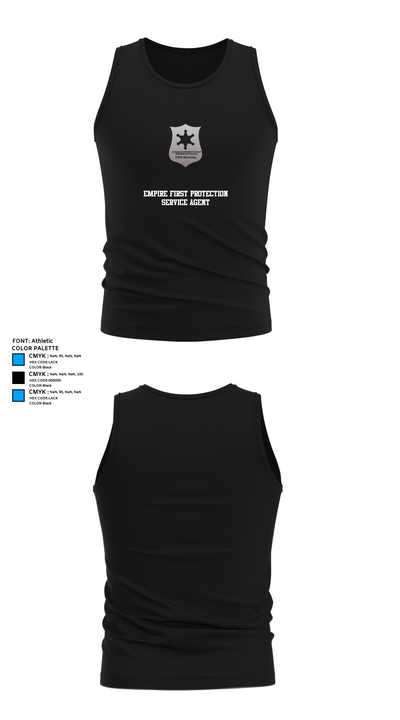 EMPIRE First protection service agent 86384889 Tank Top - 32
