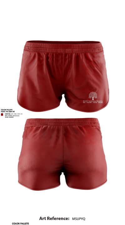 Hope Restoration Ministries 22684085 Women's Shorts - 10