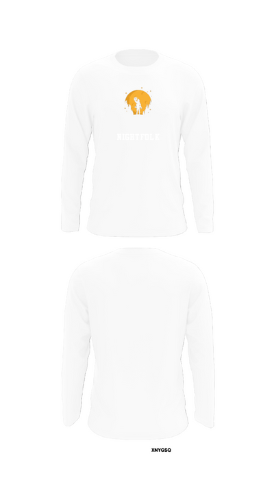 NightFolk 40371918 Long Sleeve Performance Shirt - 8