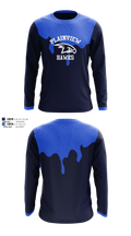 Plainview Hawks 8354559 Long Sleeve Performance Shirt 13