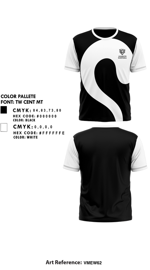 Short Sleeve Performance Shirt, Wyandotte High School Basketball, Men's Basketball, Teamtime, Team time, sublimation, custom sports apparel, team uniforms, spirit wear, spiritwear, sports uniforms, custom shirts, team store, custom team store, fundraiser sports, apparel fundraiser