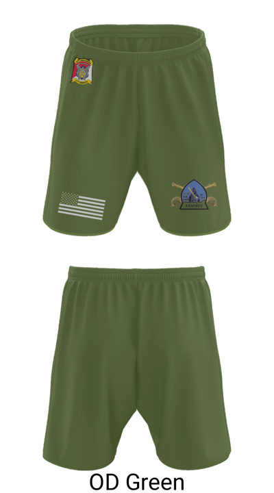 B Troop 2-17 Cav REGT 36740014 Athletic Shorts With Pockets - 49