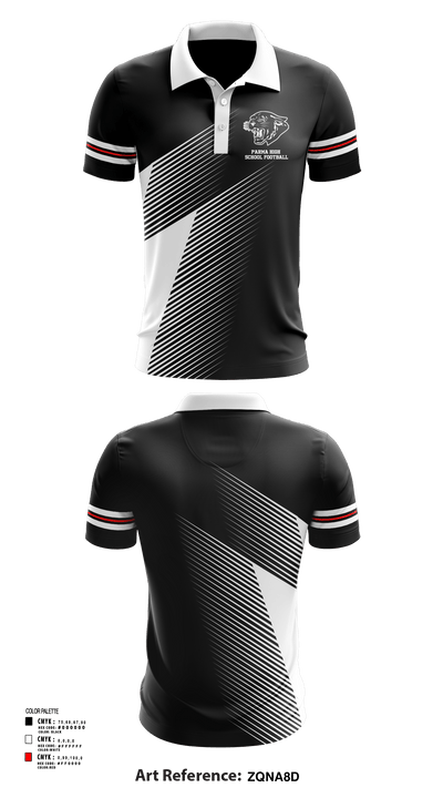 Parma High School Football 73688420 Short Sleeve Performance Polo - 144