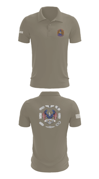 Short Sleeve Performance Polo, 22nd OSS, Air Force, Teamtime, Team time, sublimation, custom sports apparel, team uniforms, spirit wear, spiritwear, sports uniforms, custom shirts, team store, custom team store, fundraiser sports, apparel fundraiser