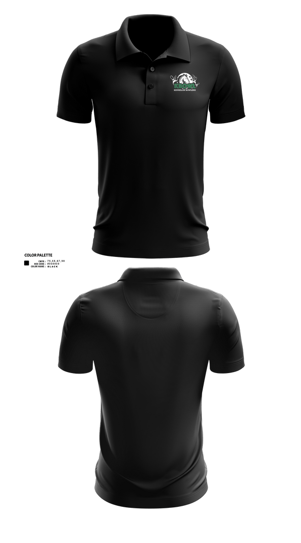 Short Sleeve Performance Polo, Kinnelon High School Bowling, Bowling, Teamtime, Team time, sublimation, custom sports apparel, team uniforms, spirit wear, spiritwear, sports uniforms, custom shirts, team store, custom team store, fundraiser sports, apparel fundraiser