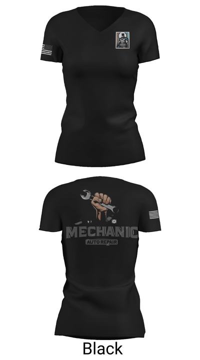 Castillo oil change 89672213 Women's Short Sleeve V-neck Shirt - 38