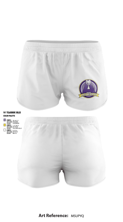 Amsterdam High School Volleyball 89487268 Women's Shorts - 4