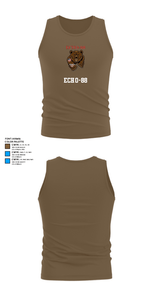 Tank Top, ECHO-88, , Teamtime, Team time, sublimation, custom sports apparel, team uniforms, spirit wear, spiritwear, sports uniforms, custom shirts, team store, custom team store, fundraiser sports, apparel fundraiser