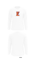 Edison High School Cross Country 82942020 Long Sleeve Performance Shirt - 8