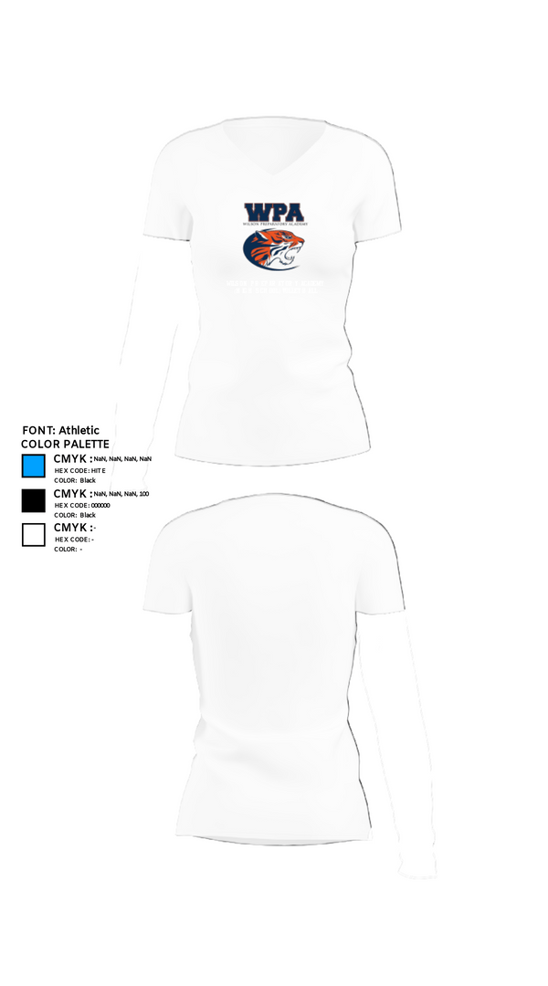 Women's Short Sleeve Vneck Shirt, Wilson Preparatory Academy (High School) Volleyball, Women's Volleyball, Teamtime, Team time, sublimation, custom sports apparel, team uniforms, spirit wear, spiritwear, sports uniforms, custom shirts, team store, custom team store, fundraiser sports, apparel fundraiser