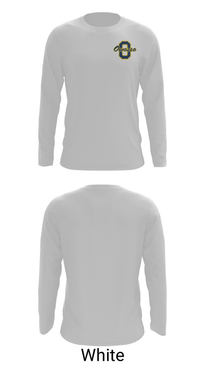 Owosso High School Golf 60974288 Long Sleeve Performance Shirt - 7