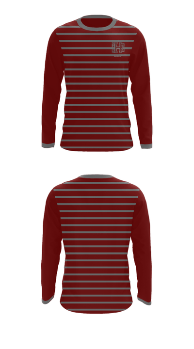Holy Cross College Tennis 34493171 Long Sleeve Performance Shirt - 25