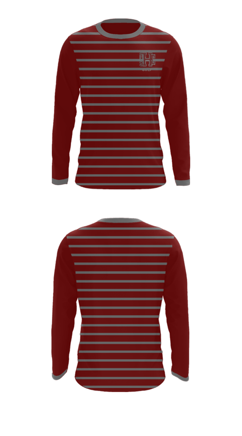 Long Sleeve Performance Shirt, Holy Cross College Tennis, Tennis, Teamtime, Team time, sublimation, custom sports apparel, team uniforms, spirit wear, spiritwear, sports uniforms, custom shirts, team store, custom team store, fundraiser sports, apparel fundraiser