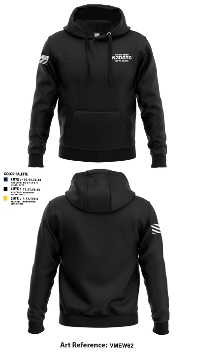 Guam High NJROTC Drill Team 32720862 Hoodie - 106