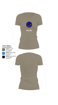509 OSS 20473594 Women's Short Sleeve V-neck Shirt - 64