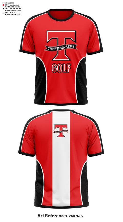 Short Sleeve Performance Shirt, Tillamook High School Golf, Golf, Teamtime, Team time, sublimation, custom sports apparel, team uniforms, spirit wear, spiritwear, sports uniforms, custom shirts, team store, custom team store, fundraiser sports, apparel fundraiser