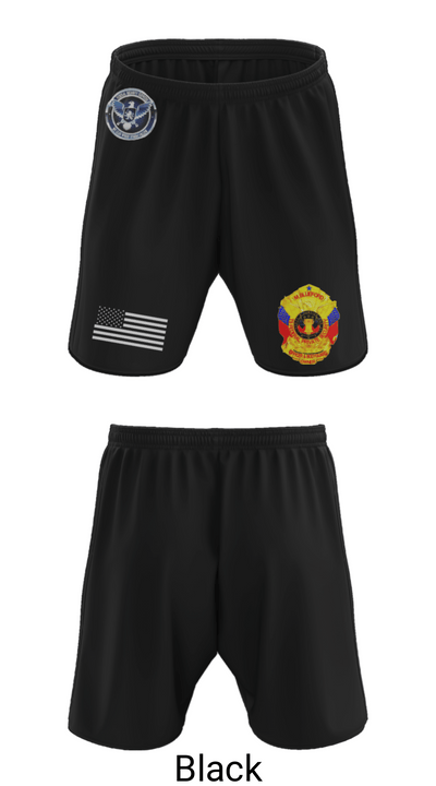 TS FEDERAL PRIVATE SECURITY & BODYGUARD 72741630 Athletic Shorts With Pockets - 28