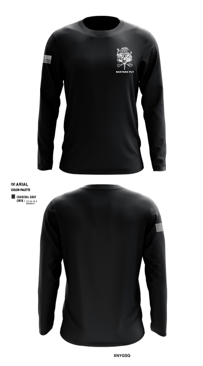 LAZY HELLDIVER 74477476 Long Sleeve Performance Shirt - 14