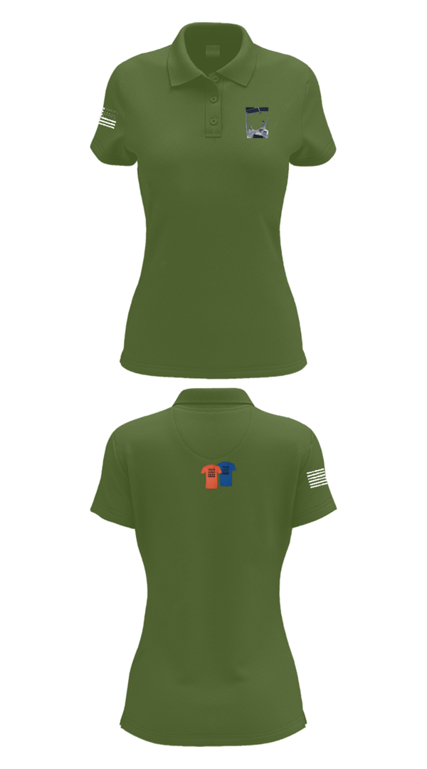 Women's Short Sleeve Performance Polo, 53 weg, Air Force, Teamtime, Team time, sublimation, custom sports apparel, team uniforms, spirit wear, spiritwear, sports uniforms, custom shirts, team store, custom team store, fundraiser sports, apparel fundraiser