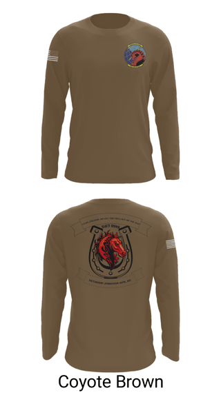 Long Sleeve Performance Shirt, 567 red horse, Air Force, Teamtime, Team time, sublimation, custom sports apparel, team uniforms, spirit wear, spiritwear, sports uniforms, custom shirts, team store, custom team store, fundraiser sports, apparel fundraiser
