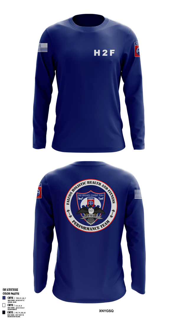 Long Sleeve Performance Shirt, 2BCT H2F, Army, Teamtime, Team time, sublimation, custom sports apparel, team uniforms, spirit wear, spiritwear, sports uniforms, custom shirts, team store, custom team store, fundraiser sports, apparel fundraiser
