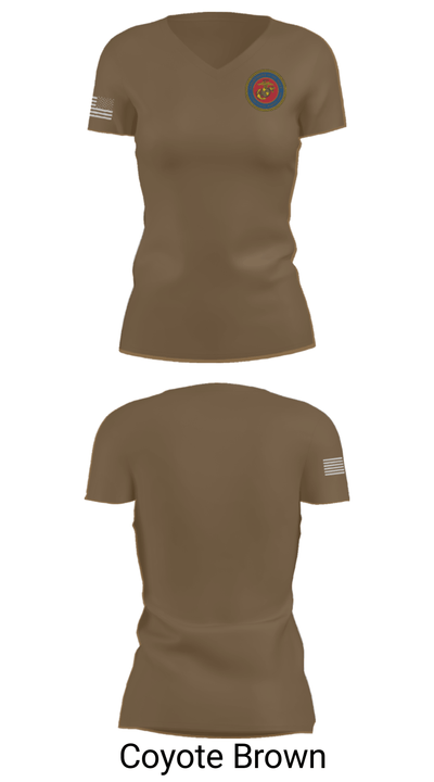 189/34th unit 69510523 Women's Short Sleeve V-neck Shirt - 8