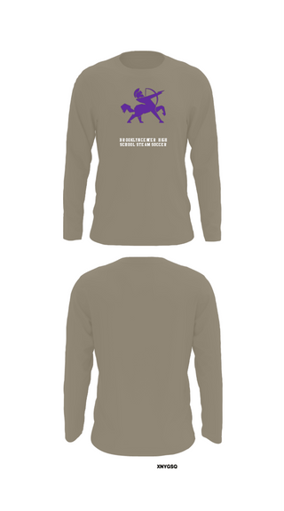 Long Sleeve Performance Shirt, Brooklyn Center High School Steam Soccer, Men's Soccer, Teamtime, Team time, sublimation, custom sports apparel, team uniforms, spirit wear, spiritwear, sports uniforms, custom shirts, team store, custom team store, fundraiser sports, apparel fundraiser