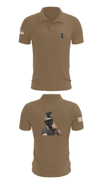 1st marine divison 61808262 Short Sleeve Performance Polo - 7